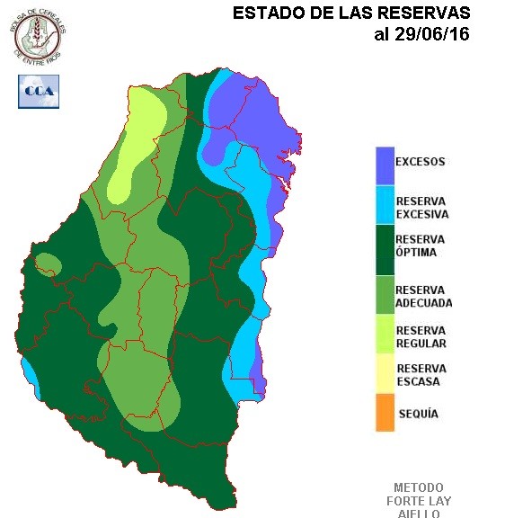 Mapa de reservas