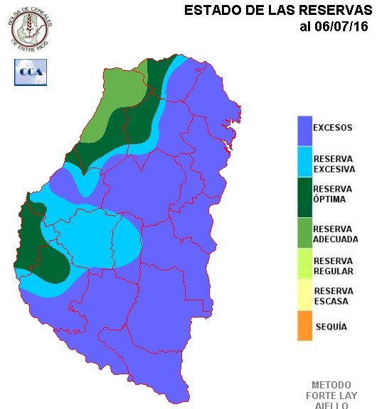 Mapa de reservas