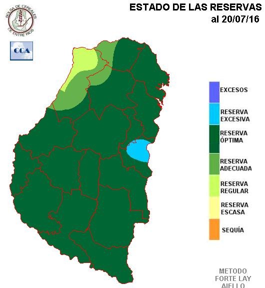 Mapa de reservas