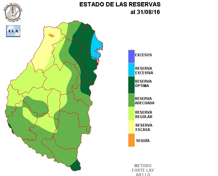 Mapa de reservas