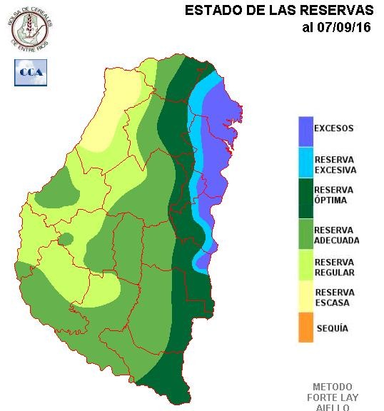 Mapa de reservas