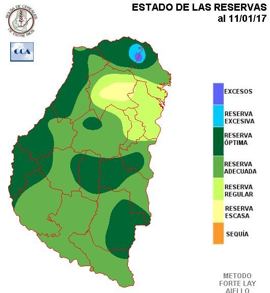 Mapa de reservas