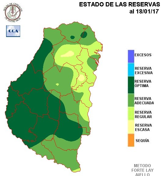 Mapa de reservas