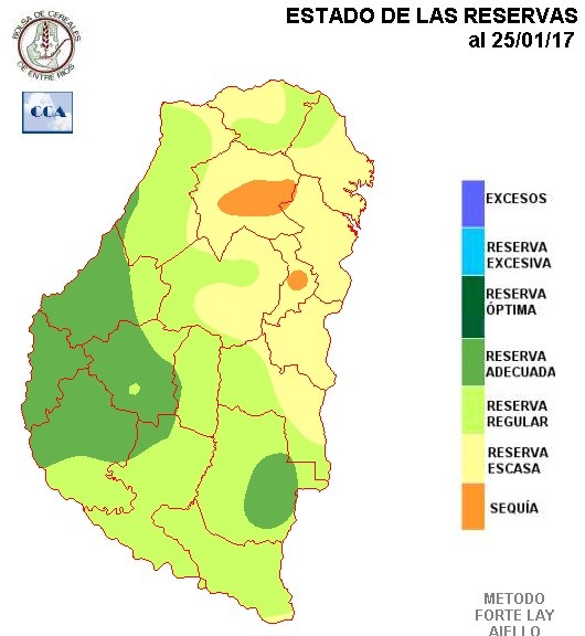 Mapa de reservas