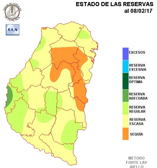 Mapa de reservas