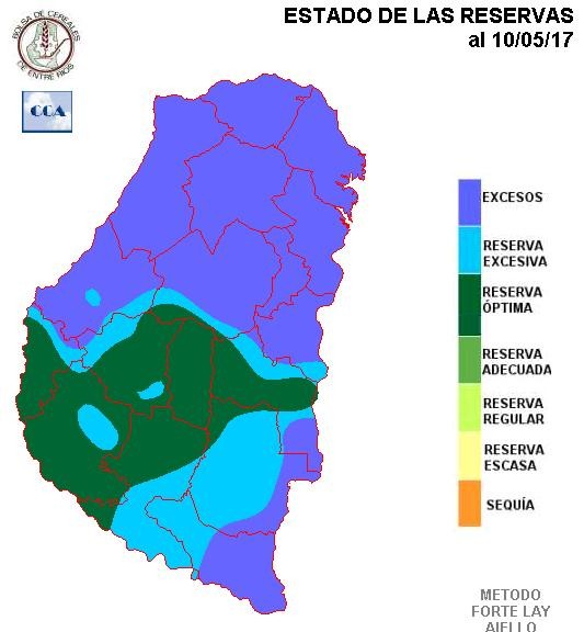 Mapa de reservas