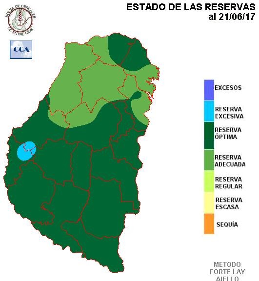 Mapa de reservas