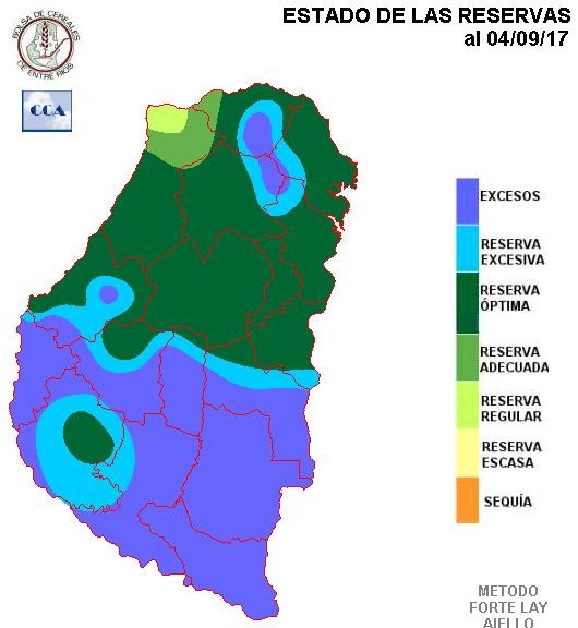 Mapa de reservas