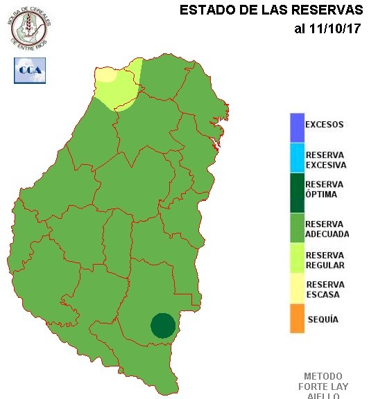 Mapa de reservas