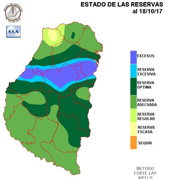 Mapa de reservas