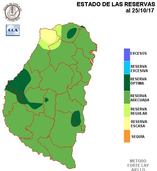 Mapa de reservas