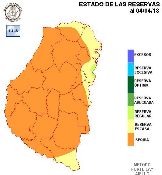 Mapa de reservas