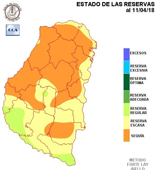 Mapa de reservas