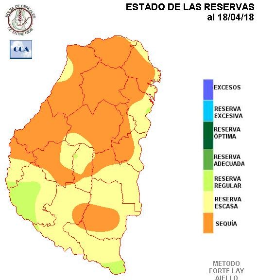 Mapa de reservas