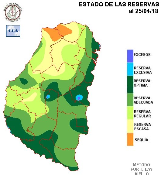 Mapa de reservas