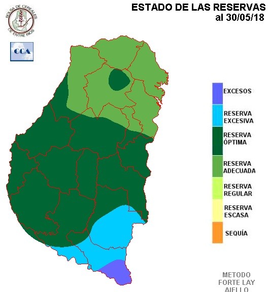 Mapa de reservas