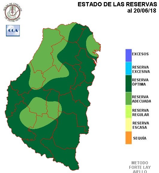 Mapa de precipitaciones