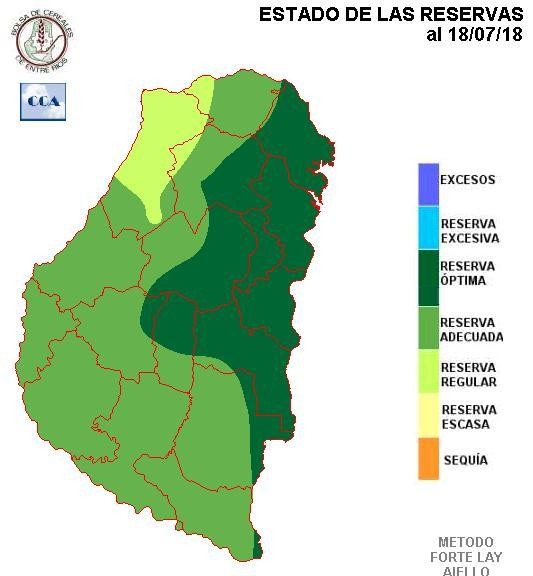 Mapa de reservas