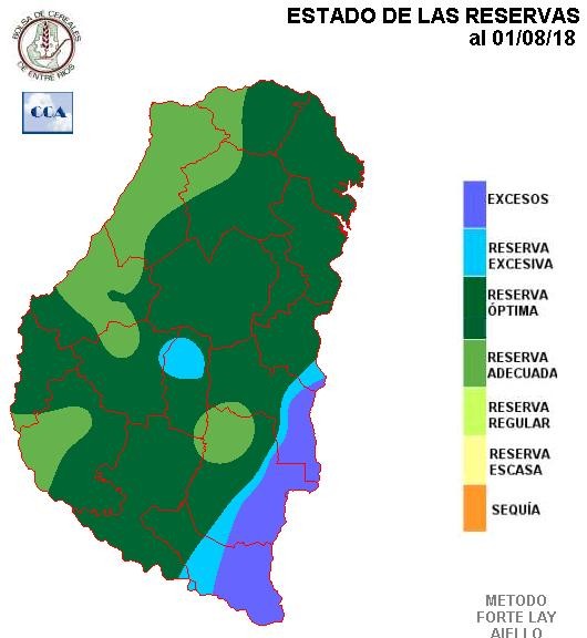 Mapa de reservas