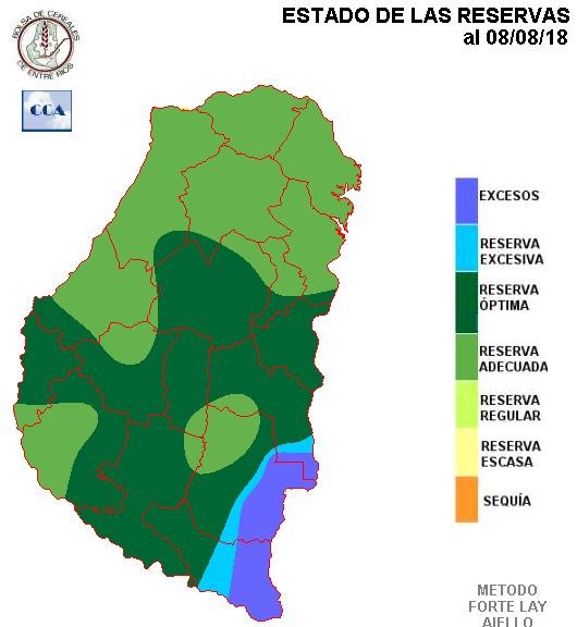 Mapa de reservas