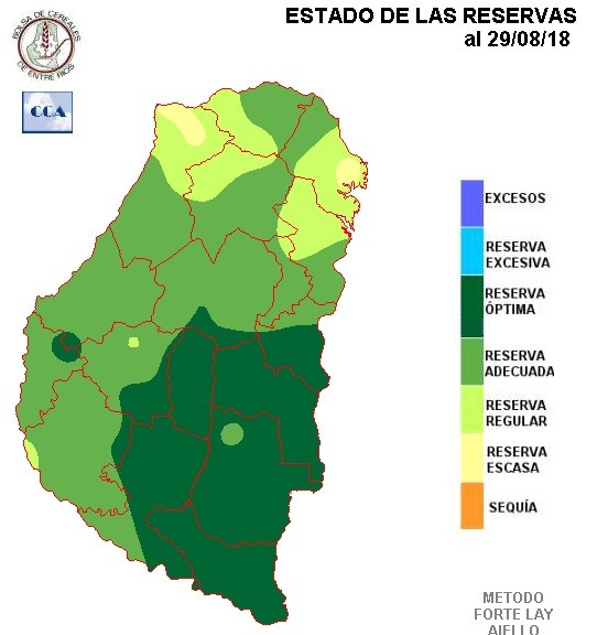 Mapa de reservas