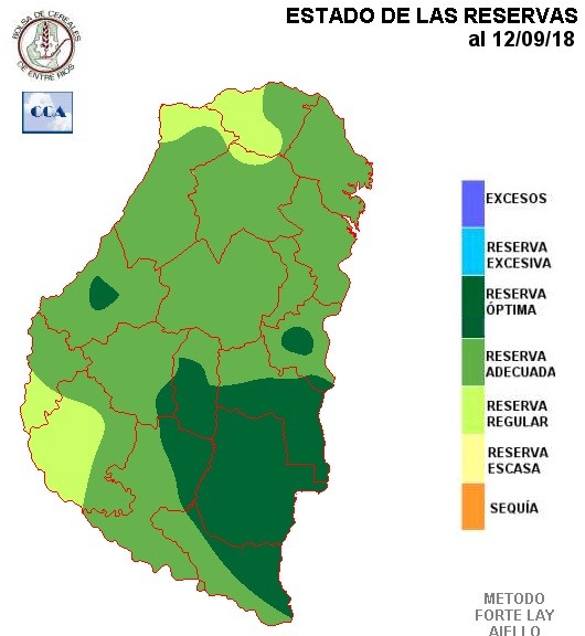 Mapa de precipitaciones