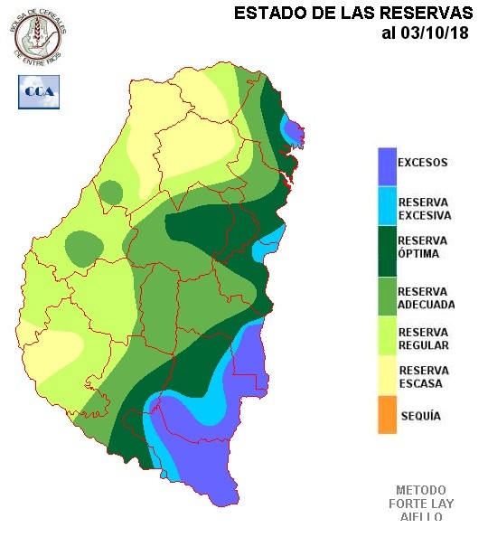 Mapa de reservas