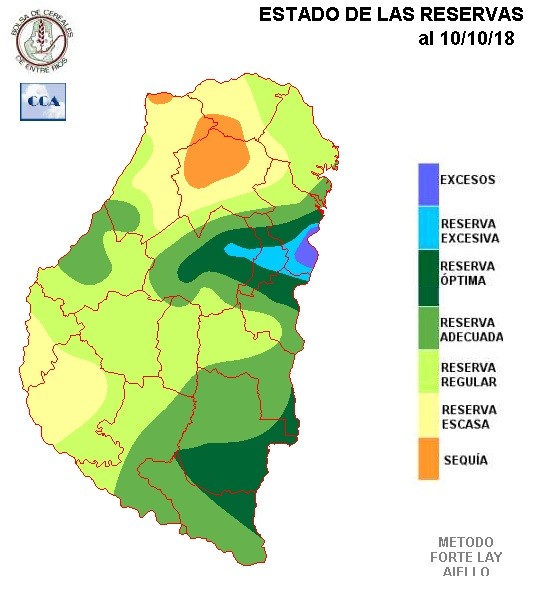 Mapa de reservas