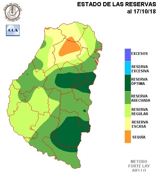 Mapa de reservas