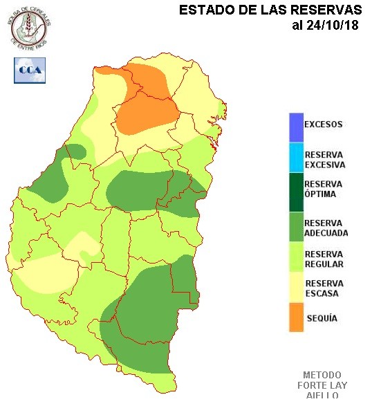 Mapa de reservas