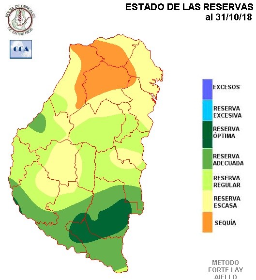 Mapa de reservas