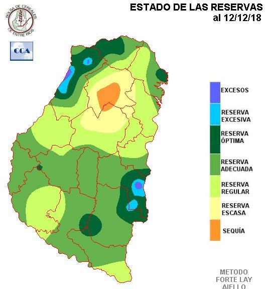 Mapa de reservas