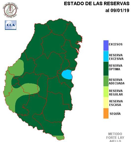 Mapa de reservas