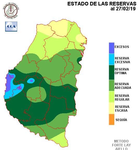 Mapa de reservas