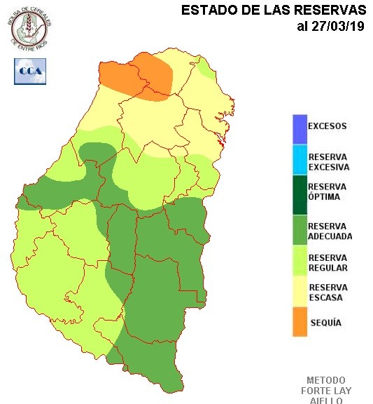 Mapa de precipitaciones