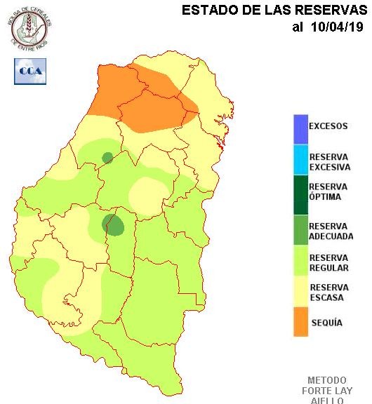 Mapa de reservas