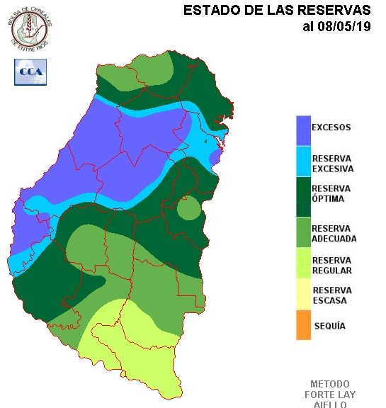 Mapa de reservas