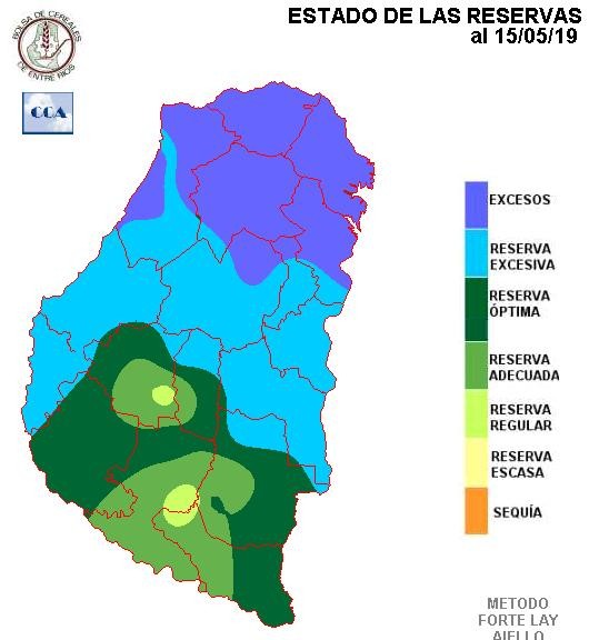 Mapa de reservas