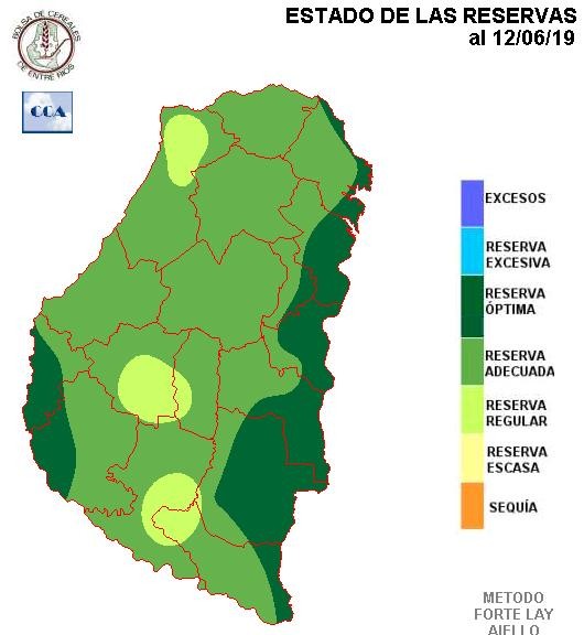 Mapa de reservas