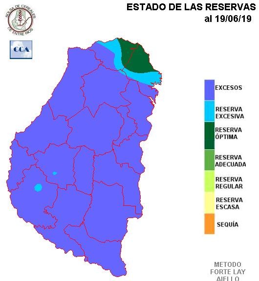 Mapa de reservas