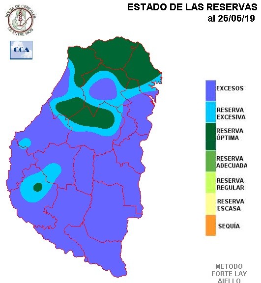 Mapa de reservas