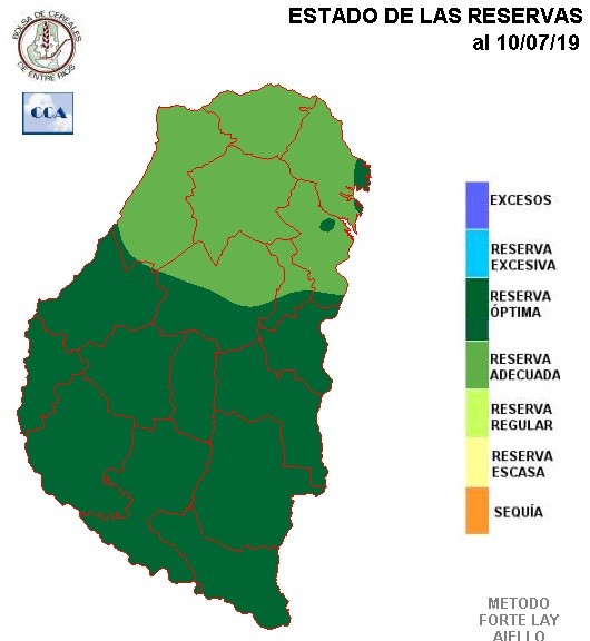 Mapa de precipitaciones