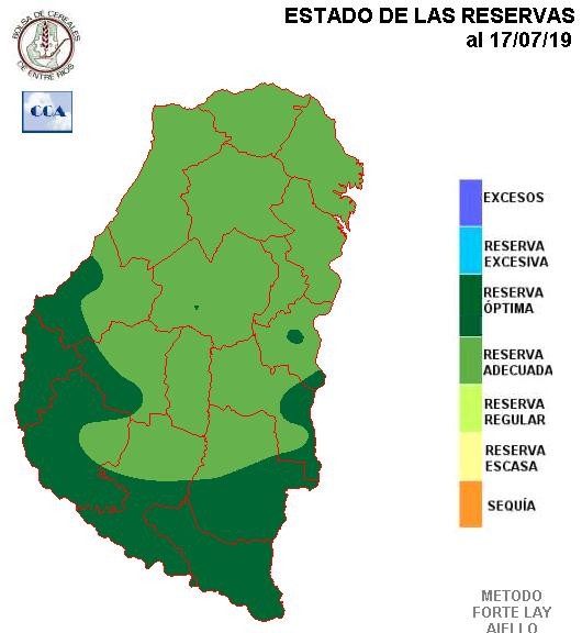 Mapa de reservas