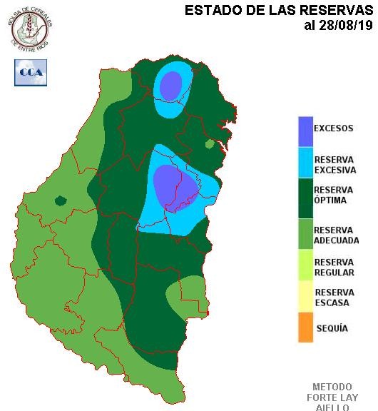 Mapa de reservas