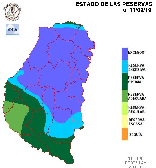 Mapa de reservas