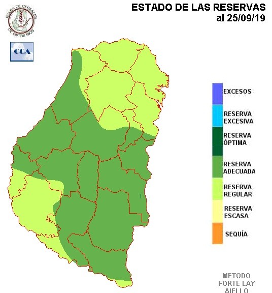 Mapa de precipitaciones