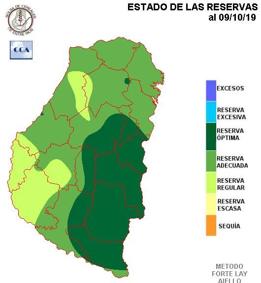 Mapa de reservas