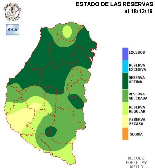 Mapa de reservas