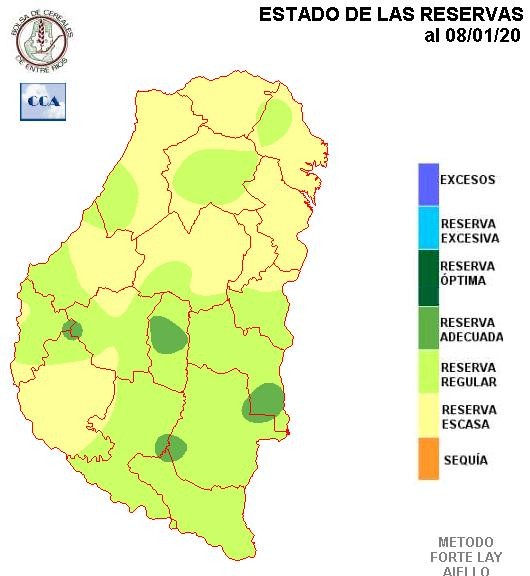 Mapa de reservas