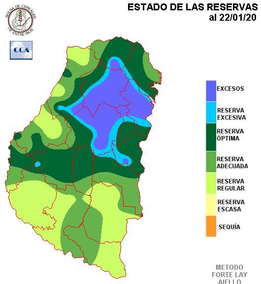 Mapa de reservas